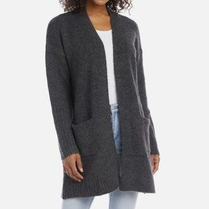 Karen Kane Open Front Long Layering Cardigan Sweater